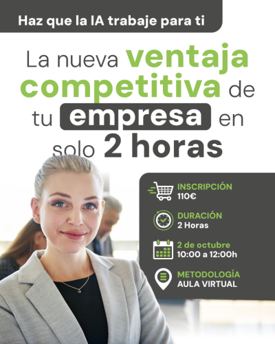 Haz que la Inteligencia Artificial trabaje para ti